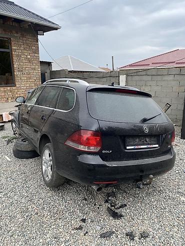 битые машины купить: Volkswagen Golf Variant (универсал), дизель TDI, черный цвет, на — 4