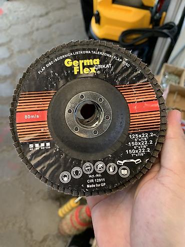 фибровый круг: Лепестковый шлифовальный круг GermaFlex CIRKAT - Тип: flap disc — 2