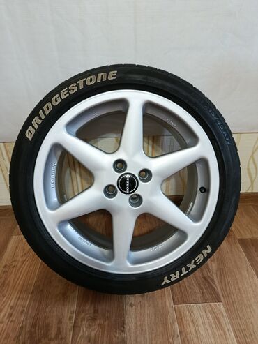 bmw ош: Дөңгөлөктөр монтажда 215 / 45 / R 17, Жай, Комплект, Жеңил унаалар, Куйма, тешиктери - 4