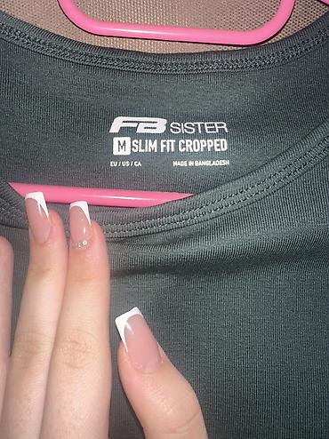 sortlar: FB Sister qadın köynəyi - Model: Slim Fit Cropped - Ölçü: M — 2