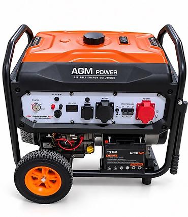 водный генератор электричества: Бензиновый генератор AGM Power LT13500ECDC - Мощность: номинальная — 2