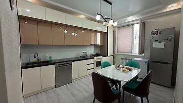 3 3: 3 комнаты, 88 м², Кок-Жар мкр Элитка, 8 этаж — 9