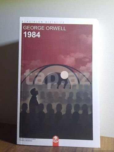 Kitablar, jurnallar, CD, DVD: George Orwell "1984" Bin Dokuz Yüz Seksen Dört, İngiliz yazar George