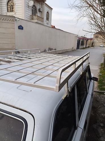 balaca maşın: Metalkonstruksiya dam üstü yük səbəti - Material: möhkəm metal — 1