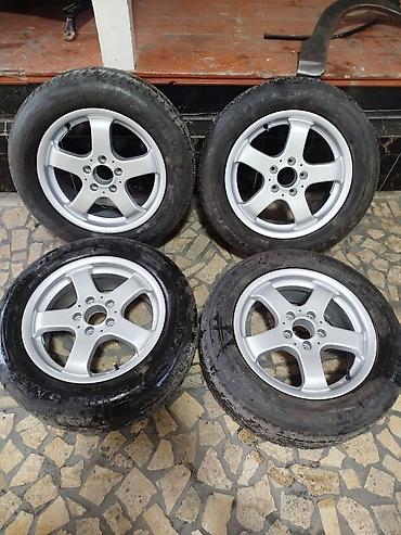 Шиналар жана дисктер: Дөңгөлөктөр монтажда 215 / 60 / R 16, Кыш, Колдонулган, Комплект, Жеңил унаалар, Куйма, тешиктери - 5 — 2