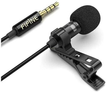 Другие аксессуары для компьютеров и ноутбуков: Петличный микрофон Fifine C1