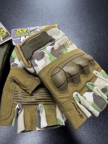 Кол каптар: Тактические перчатки Mechanix Wear M-Pact Fingerless — укороченная — 5