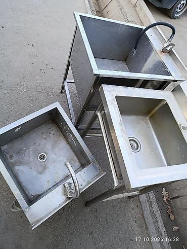 Нержавеющие моечные ванны/раковины для общепита и производства -
