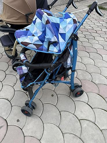 зонт для коляски: Коляска, цвет - Фиолетовый, Б/у, Самовывоз — 1
