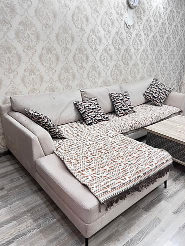 Divanlar: Künc divan, İşlənmiş, Açılmayan, Bazasız, Vеlur parça, Çatdırılma yoxdur — 2