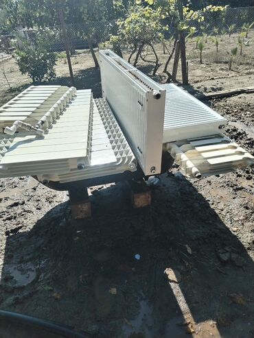 sirqalar sekilleri: Mərkəzi isitmə üçün radiatorlar dəsti - Material: polad panel