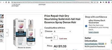 Уход за телом: США против выпадения волос ouhoe от облысения восстанавливающий спрей — 11