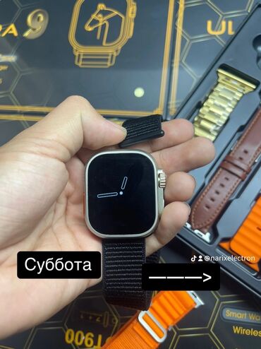 Apple Watch: Applewatch 8 ultra Подключается на ios/android Быстрая зарядка — 6