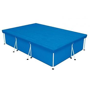 İdman və istirahət: Bestway 58106 hovuz tenti | 300x201 sm karkas hovuz örtüyü Bestway — 1