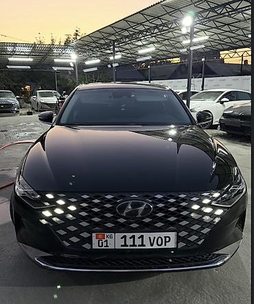 Hyundai Grandeur: 2020 г., 2.4 л, Вариатор, Гибрид, Седан lalafo.kg да — 1 Hyundai Grandeur: 2020 г., 2.4 л, Вариатор, Гибрид, Седан — 1