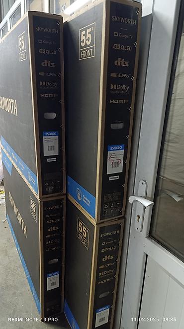 55: Телевизор LED Skyworth 55Q66G с экраном 55” обладает качественным — 7