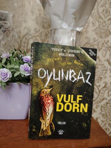 Kitablar, jurnallar, CD, DVD: 💥Yeni gəldi💥 📚Vulf Dorn-Oyunbaz 🚇Metrolara ✈Xarici ölkelere və