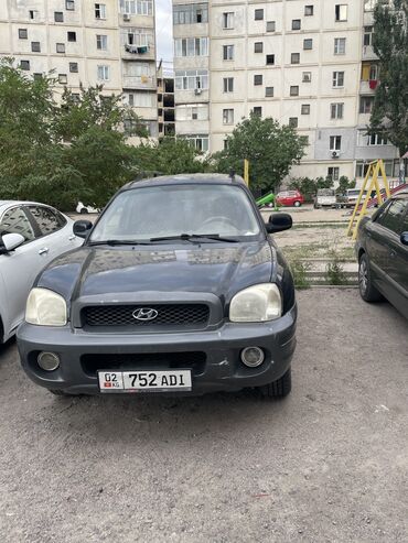 santa fe 2008: Hyundai Santa Fe: 2001 г., 2.7 л, Автомат, Газ, Жол тандабас