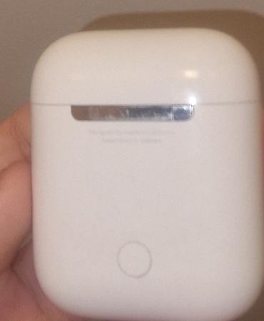 nausnik bluetooth: İşlənmiş Simsiz (Bluetooth) Qulaqcıqlar, Apple, rəng - Ağ — 3