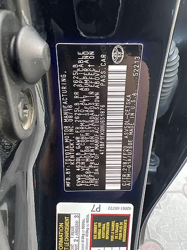 сидения на камри: Toyota Camry: 2016 г., 2.5 л, Автомат, Бензин, Седан — 8