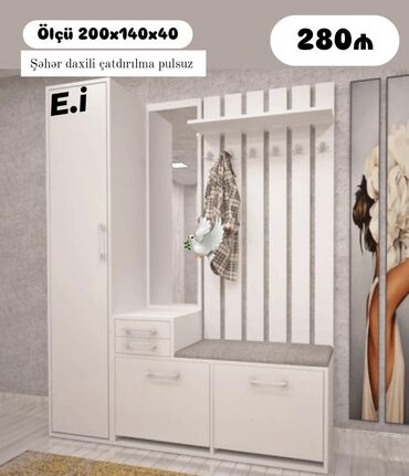 Çarpayılar: Yeni, Düz dolab, Dəhliz dolabı
