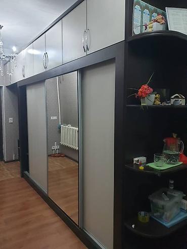 прихожный шкаф: Шкаф купе, Б/у, С зеркалом — 1