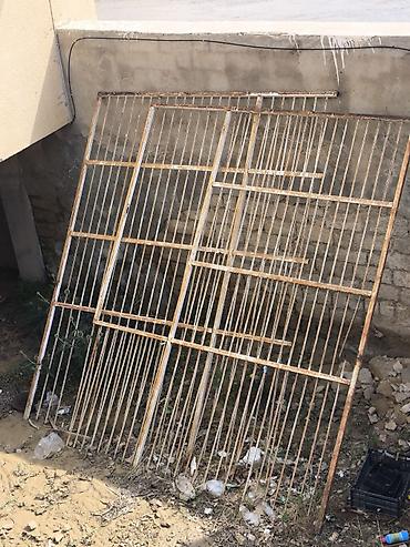 boltlar: Dəmir barmaqlıq seti - Material: polad/dəmir - Quruluş: şaquli — 1