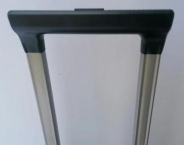 Putni koferi i torbe: Veliki kofer na točkiće – tekstilni, braon - Dimenzije: približno — 12