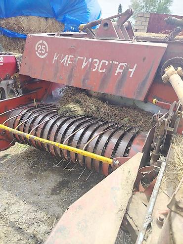 horizon təkər: Kənd təsərrüfatı üçün pres-yığan aparat – “Kırgızstan” tipli kvadrat — 6