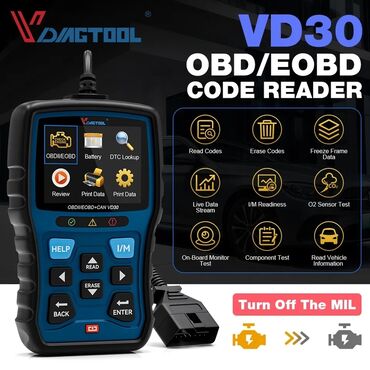 univerzalna dijagnostika: VDIAGTOOL VD30 OBD2, OBDII EOBD Scanner DTC Lookup Free Update, Auto