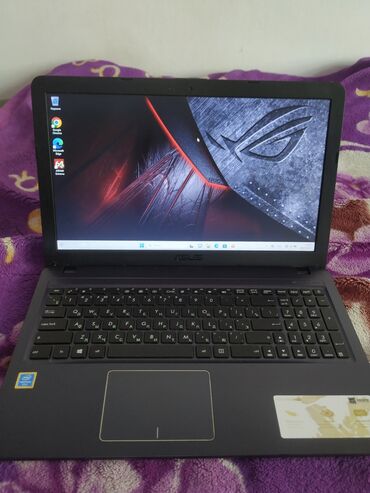 процессор core i5: Ноутбук, Asus, 8 ГБ ОЗУ, Intel Pentium, 15.6 ", Б/у, Для несложных задач, память SSD