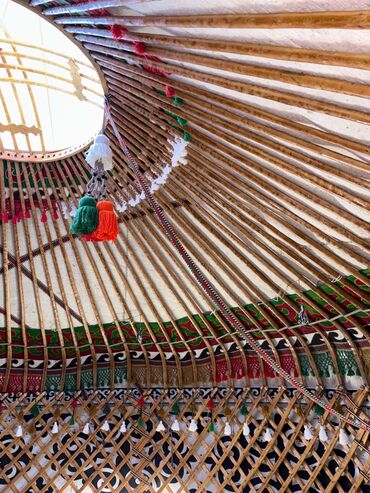 Продажа юрт: Юрта традиционная круглая - Конструкция: разборная каркасная юрта из — 6