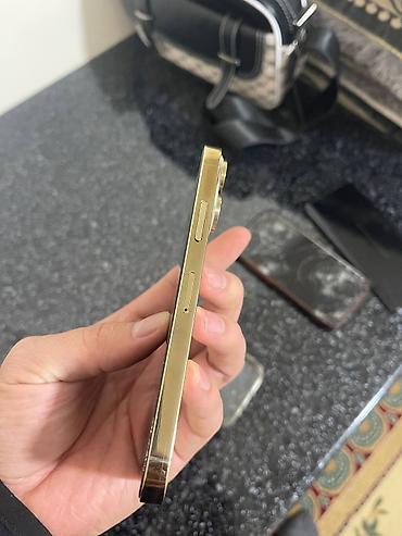 Apple iPhone: IPhone 12 Pro Max, Б/у, 128 ГБ, Золотой, Защитное стекло, Чехол, Кабель — 14