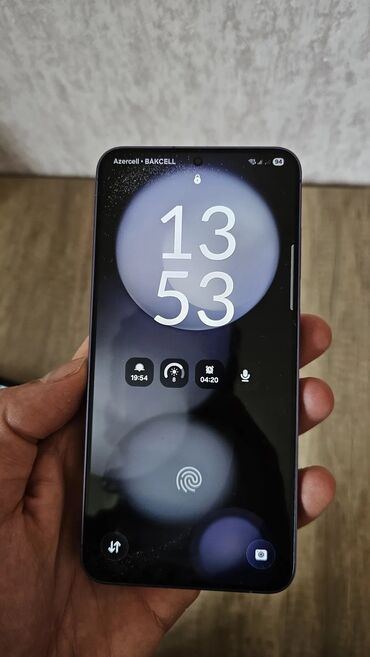 samsung tab: Samsung Galaxy S24+, 256 GB, rəng - Bənövşəyi, Barmaq izi, Simsiz şarj, İki sim kartlı