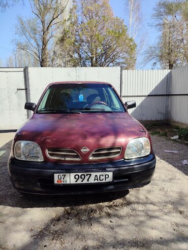 lexus автомобиль: Nissan Micra: 1998 г., 0.8 л, Механика, Бензин, Хэтчбэк
