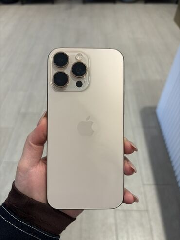 iphone 17 qiymet: IPhone 16 Pro Max, 1 TB, Desert Titanium, Face ID