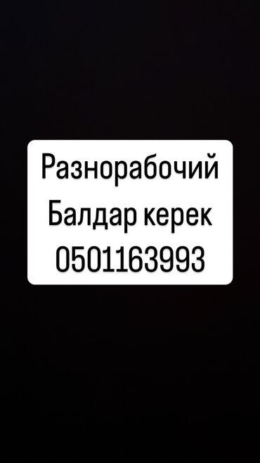 требуется помошник: Требуется Разнорабочий, Оплата Ежедневно, Без опыта