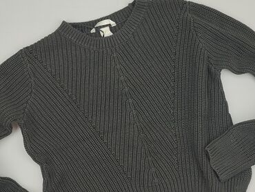 szare spódniczki: Sweter, H&M, S, stan - Bardzo dobry