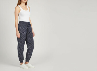 spodnie z pusheenem: Airisa, Material trousers for women, size M
