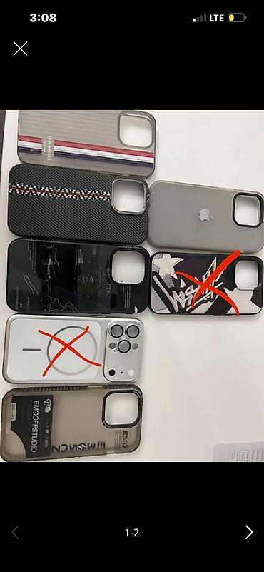 iphone 15 max: Набор чехлов айфон13про (линейка с большим модулем камер, визуально — — 1