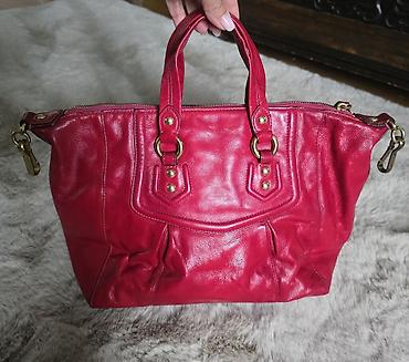 Torbe: Coach Madison Sabrina satchel bag. Coach kožna crvena torba sa — 2