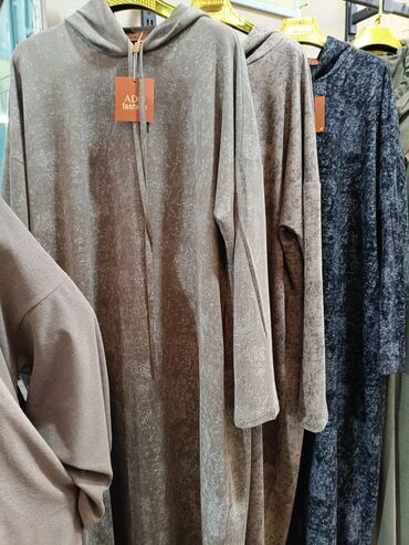 Халаты: Женские абаи — коллекция базовых и нарядных моделей - Свободный — 13