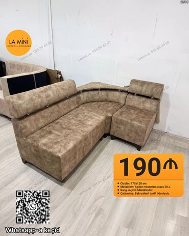 Bitkilər: Künc divan, Açılan, Parça, Şəhərdaxili pulsuz çatdırılma
