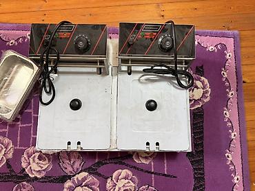 shakelli yag: Məhsul: İkili elektrik fritöz (2 vannalı, 2 səbətli) Təsvir: - — 2