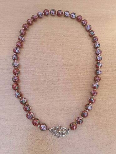nakit za haljine: Ogrlica Kloazon 1 Ogrlica Kloazon Dužina-obim 62 cm, prečnik perle