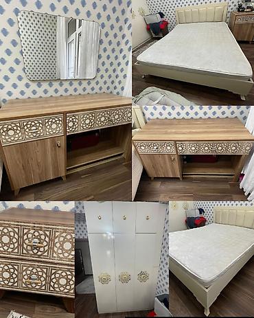 dolab termo: İkinəfərlik çarpayı, Termo, Dolab, 2 tumba, İşlənmiş — 1