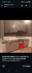 продажа офисной мебели бу: *ZB* *MƏTBƏX MEBELİ* Qiymət *600 AZN* ölçü *3 yarım* üzerinde *qaz