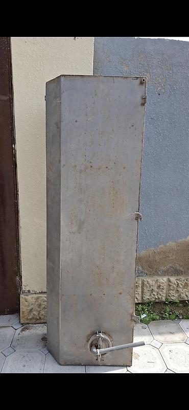 paslanmaz cən: Paslanmayan poladdan hazırlanmış iri həcmli çən - Material: qalın — 1