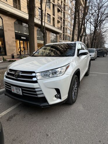 Toyota: Toyota Highlander: 2018 г., 3.5 л, Автомат, Бензин, Внедорожник