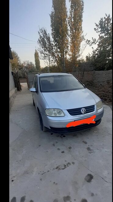 диски f15: Volkswagen Touran: 2004 г., 2 л, Механика, Дизель, Минивэн